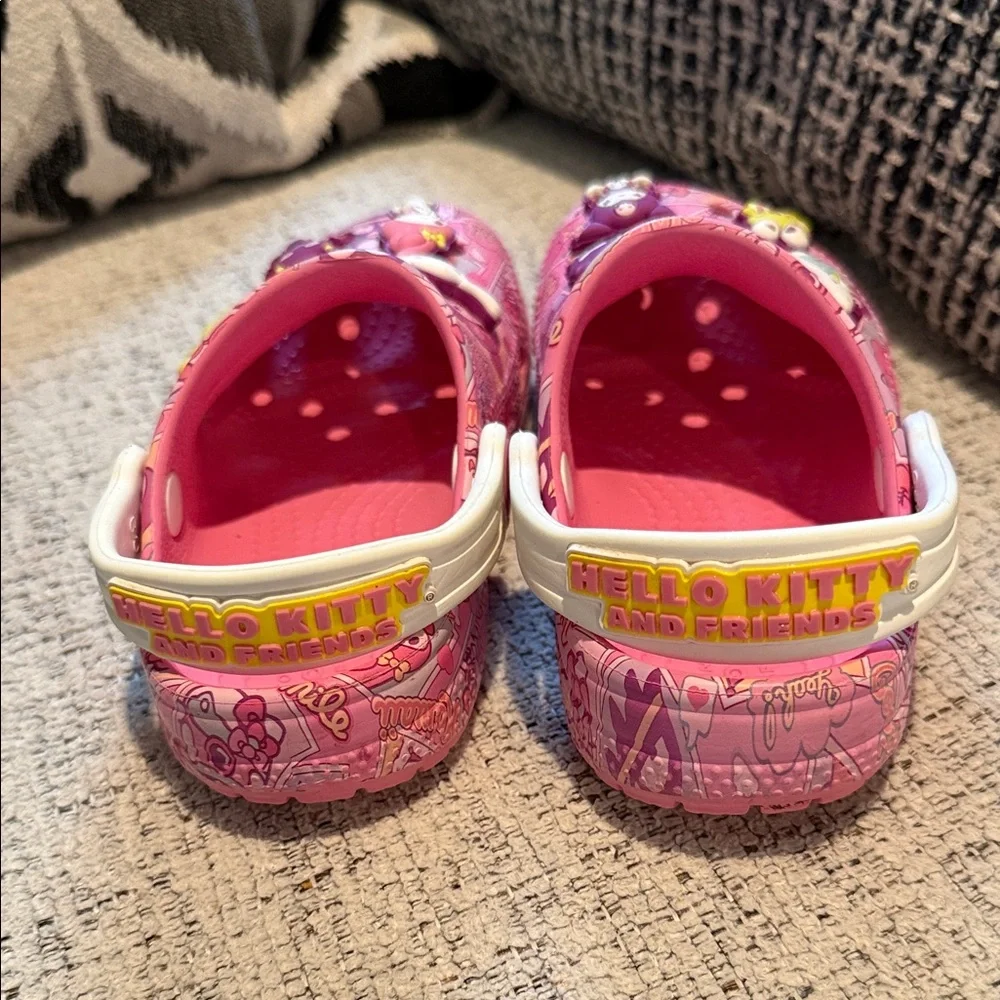 Pre-loved sanrio hello kitty and friends crocs